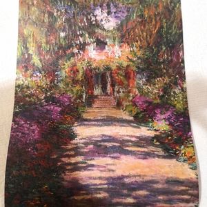 Monet's Garden pathway art print